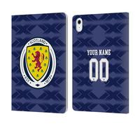 Head Case Designs sous Licence Officielle Scotland National Team Coutume Personnalisé Maison 2026/27 Maillot Étui Portefeuille en Cuir Compatible avec Apple iPad Air 11 2020/2022/2024/2025