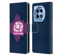 Head Case Designs sous Licence Officielle Scotland Rugby Accueil Kit D'écusson 2025/26 Étui Portefeuille en Cuir Compatible avec OnePlus 12R