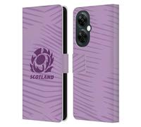 Head Case Designs sous Licence Officielle Scotland Rugby Away Kit D'écusson 2025/26 Étui Portefeuille en Cuir Compatible avec OnePlus Nord N30
