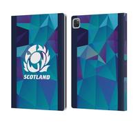 Head Case Designs sous Licence Officielle Scotland Rugby Entraînement Kit D'écusson 2024/25 Étui Portefeuille en Cuir Compatible avec Apple iPad Pro 12.9 2020/2021/2022