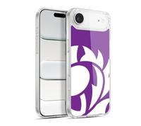 Head Case Designs sous Licence Officielle Scotland Rugby Heather Pourpre Chardon Trop Grand Coque en Gel [Qualité Militaire] Compatible avec Apple iPhone 17 Air Et Compatible avec MagSafe