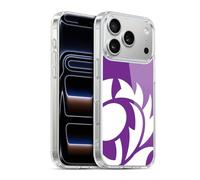 Head Case Designs sous Licence Officielle Scotland Rugby Heather Pourpre Chardon Trop Grand Coque en Gel [Qualité Militaire] Compatible avec Apple iPhone 17 Pro Et Compatible avec MagSafe