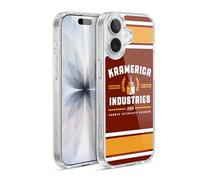 Head Case Designs sous Licence Officielle Seinfeld Industries Kramerica Graphiques Coque en Gel [Protection de Qualité Militaire] Compatible avec Apple iPhone 17 Et Compatible avec MagSafe