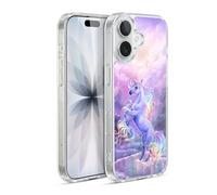 Head Case Designs sous Licence Officielle Selina Fenech Licorne Arc en Ciel Au Clair De Lune Art Coque en Gel [Qualité Militaire] Compatible avec Apple iPhone 17 Et avec MagSafe