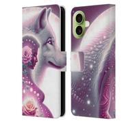 Head Case Designs Sous licence officielle Shambhala Light Visionary Art Maternal Love Celestial Graphics Étui portefeuille en cuir compatible avec Apple iPhone 17