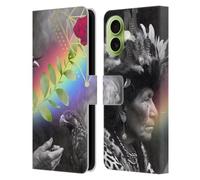 Head Case Designs Sous licence officielle Shambhala Light Visionary Art Rosey Visions Celestial Graphics Étui portefeuille en cuir compatible avec Apple iPhone 17