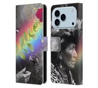 Head Case Designs Sous licence officielle Shambhala Light Visionary Art Rosey Visions Celestial Graphics Étui portefeuille en cuir compatible avec Apple iPhone 17 Pro