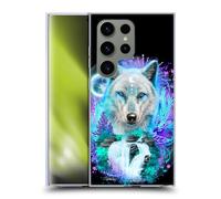 Head Case Designs sous Licence Officielle Sheena Pike Esprit De Loup d'hiver Et Cascade Animaux Coque en Gel [Protection de Qualité Militaire] Compatible avec Samsung Galaxy S24 Ultra 5G