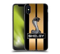 Head Case Designs sous Licence Officielle Shelby Doré Graphismes De Voitures Coque en Gel Doux Compatible avec Apple iPhone X/iPhone XS