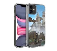 Head Case Designs sous Licence Officielle Simone Gatterwe Château De Dragon Châteaux Et Palais Coque en Gel [Qualité Militaire] Compatible avec Apple iPhone 11 Et Compatible avec MagSafe