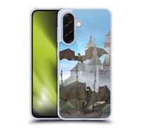 Head Case Designs sous Licence Officielle Simone Gatterwe Château De Dragon Châteaux Et Palais Coque en Gel [Protection de Qualité Militaire] Compatible avec Samsung Galaxy A36 5G