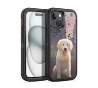 Head Case Designs sous Licence Officielle Simone Gatterwe Golden Retriever Portraits De La Nature Étui Antichoc Ultra-Blindé Compatible avec Apple iPhone 15
