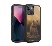 Head Case Designs sous Licence Officielle Simone Gatterwe Grizzly Rugissant Ours Portraits De La Nature Étui Antichoc Ultra-Blindé Compatible avec Apple iPhone 13
