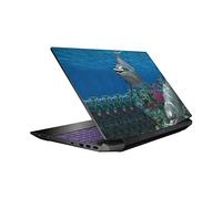 Head Case Designs sous Licence Officielle Simone Gatterwe Jumeaux Dauphins Vinyle Autocollant Peau Autocollant Couverture Compatible avec HP Pavilion 15.6" 15-dk0047TX