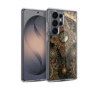 Head Case Designs sous Licence Officielle Simone Gatterwe Rusty Vintage Engins Steampunk Coque en Gel [Protection de Qualité Militaire] Compatible avec Samsung Galaxy S26 Ultra