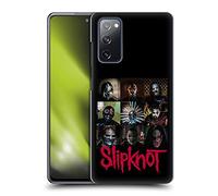 Head Case Designs sous Licence Officielle Slipknot Blocs Art oque Dure pour l'arrière Compatible avec Samsung Galaxy S20 FE / 5G
