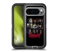 Head Case Designs sous Licence Officielle Slipknot Blocs Art Clé Étui Antichoc Ultra-Blindé Compatible avec Google Pixel 10