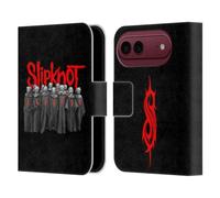 Head Case Designs sous Licence Officielle Slipknot Choeur We are Not Your Kind Étui Portefeuille en Cuir Compatible avec Apple iPhone Duo