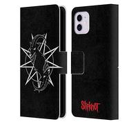 Head Case Designs sous Licence Officielle Slipknot Logo De Chèvre Art Clé Étui Portefeuille en Cuir Compatible avec Apple iPhone 11