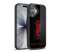 Head Case Designs sous Licence Officielle Slipknot Rouge Look Affligé We are Not Your Kind Coque en Gel renforcée [Protection de Qualité Militaire] Compatible avec Apple iPhone 17