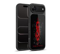 Head Case Designs sous Licence Officielle Slipknot Rouge Look Affligé We are Not Your Kind Coque en Gel renforcée [Protection de Qualité Militaire] Compatible avec Apple iPhone 17 Air
