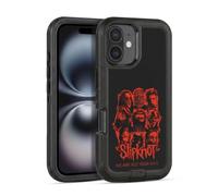 Head Case Designs sous Licence Officielle Slipknot Rouge Patch We are Not Your Kind Étui Antichoc Ultra-Blindé Compatible avec Apple iPhone 16