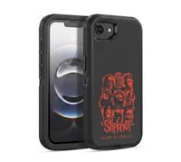 Head Case Designs sous Licence Officielle Slipknot Rouge Patch We are Not Your Kind Étui Antichoc Ultra-Blindé Compatible avec Apple iPhone 16e / iPhone 17e