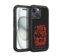 Head Case Designs sous Licence Officielle Slipknot Rouge Patch We are Not Your Kind Étui Antichoc Ultra-Blindé Compatible avec Apple iPhone 15