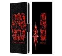 Head Case Designs sous Licence Officielle Slipknot Rouge Patch We are Not Your Kind Étui Portefeuille en Cuir Compatible avec Samsung Galaxy S25 FE