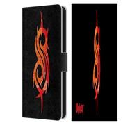 Head Case Designs sous Licence Officielle Slipknot Tribal Art Clé Étui Portefeuille en Cuir Compatible avec Samsung Galaxy S25 FE
