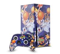 Head Case Designs Sous Licence Officielle Space Jam (1996) Poster Graphiques Enveloppement De Console De Jeu Et Skins Pour Manette De Jeu Ensemble compatible avec Xbox Series X