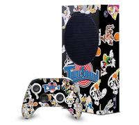 Head Case Designs Sous Licence Officielle Space Jam (1996) Tune Squad Graphiques Enveloppement De Console De Jeu Et Skins Pour Manette De Jeu Ensemble compatible avec Xbox Series S