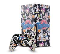 Head Case Designs Sous Licence Officielle Space Jam (1996) Tune Squad Graphiques Enveloppement De Console De Jeu Et Skins Pour Manette De Jeu Ensemble compatible avec Xbox Series X