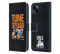 Head Case Designs sous Licence Officielle Space Jam: A New Legacy Tune Squad Graphiques Étui Portefeuille en Cuir Compatible avec Apple iPhone 15 Plus