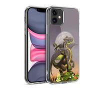 Head Case Designs sous Licence Officielle Stanley Morrison Avocat Vert Les Dragons 2 Coque en Gel [Protection de Qualité Militaire] Compatible avec Apple iPhone 11 Et Compatible avec MagSafe