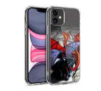 Head Case Designs sous Licence Officielle Stanley Morrison Bat Winged Cat Vs Red Les Dragons 3 Coque en Gel [Qualité Militaire] Compatible avec Apple iPhone 11 Et Compatible avec MagSafe