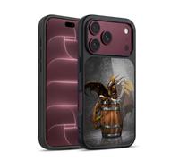 Head Case Designs sous Licence Officielle Stanley Morrison Bière d'orge en tonneau Tasse Les Dragons Coque en Gel renforcée [Protection de Qualité Militaire] Compatible avec Apple iPhone 18 Pro