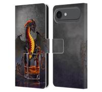 Head Case Designs sous Licence Officielle Stanley Morrison Boisson de Pirate Noir Les Dragons Étui Portefeuille en Cuir Compatible avec Apple iPhone 17 Air