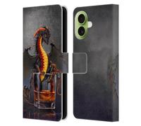 Head Case Designs sous Licence Officielle Stanley Morrison Boisson de Pirate Noir Les Dragons Étui Portefeuille en Cuir Compatible avec Apple iPhone 17