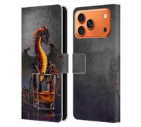 Head Case Designs sous Licence Officielle Stanley Morrison Boisson de Pirate Noir Les Dragons Étui Portefeuille en Cuir Compatible avec Apple iPhone 17 Pro Max