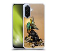 Head Case Designs sous Licence Officielle Stanley Morrison Chacal Noir Égyptien Anu rt Coque en Gel [Protection de Qualité Militaire] Compatible avec Samsung Galaxy A36 5G