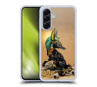 Head Case Designs sous Licence Officielle Stanley Morrison Chacal Noir Égyptien Anu rt Coque en Gel [Protection de Qualité Militaire] Compatible avec Samsung Galaxy A56 5G