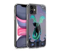 Head Case Designs sous Licence Officielle Stanley Morrison Chat ailé Gothique Les Dragons 2 Coque en Gel [Protection de Qualité Militaire] Compatible avec Apple iPhone 11 Et Compatible avec MagSafe