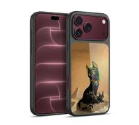 Head Case Designs sous Licence Officielle Stanley Morrison Chats Et Chatons Bastet Égyptiens Art Coque en Gel renforcée [Protection de Qualité Militaire] Compatible avec Apple iPhone 18 Pro Max
