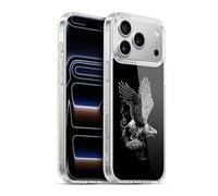 Head Case Designs sous Licence Officielle Stanley Morrison Griffon Noir Et Blanc Coque en Gel [Protection de Qualité Militaire] Compatible avec Apple iPhone 17 Pro Max Et avec MagSafe