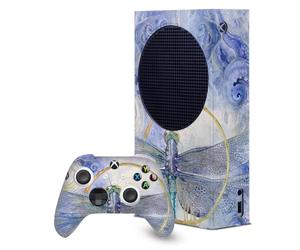 Head Case Designs Sous Licence Officielle Stephanie Law Libellule Mix Art Enveloppement De Console De Jeu Et Skins Pour Manette compatible avec Xbox Series S Console & Controller Bundle