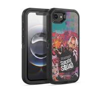 Head Case Designs sous Licence Officielle Suicide Squad 2016 Affiche Deadshot Graphiques Étui Antichoc Ultra-Blindé Compatible avec Apple iPhone 16e / iPhone 17e