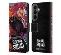 Head Case Designs sous Licence Officielle Suicide Squad 2016 Affiche Deadshot Graphiques Étui Portefeuille en Cuir Compatible avec Samsung Galaxy S26 Plus