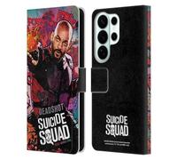 Head Case Designs sous Licence Officielle Suicide Squad 2016 Affiche Deadshot Graphiques Étui Portefeuille en Cuir Compatible avec Samsung Galaxy S26 Ultra