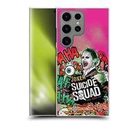 Head Case Designs sous Licence Officielle Suicide Squad 2016 Affiche du Joker Graphiques Coque Dure pour l'arrière Compatible avec Samsung Galaxy S24 Ultra 5G
